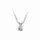 Solitaire Accent Pendant