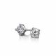 Solitaire Accent Earrings